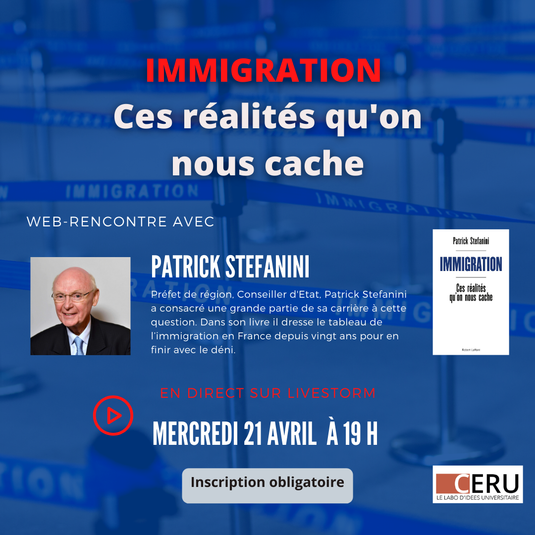 Article lié - Rediffusion |  Immigration, ces réalités qu’on nous cache. Web rencontre avec Patrick Stefanini