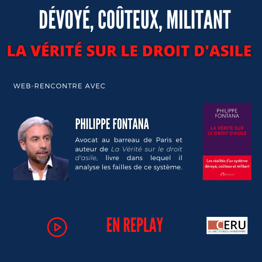 Article lié - Rediffusion | La vérité sur le droit d’asile, web-rencontre avec Philippe Fontana