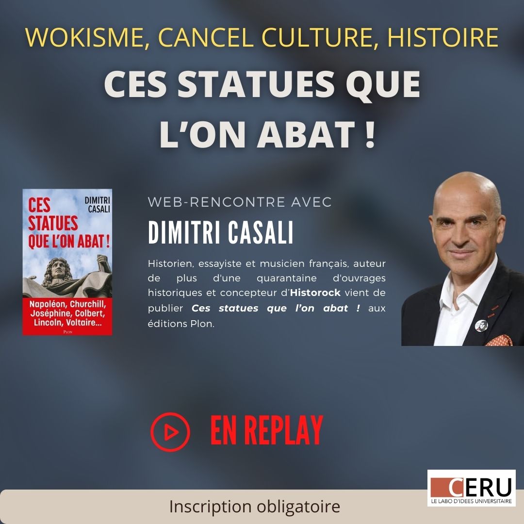 Article lié - Rediffusion | Ces statues que l’on abat ! avec Dimitri Casali